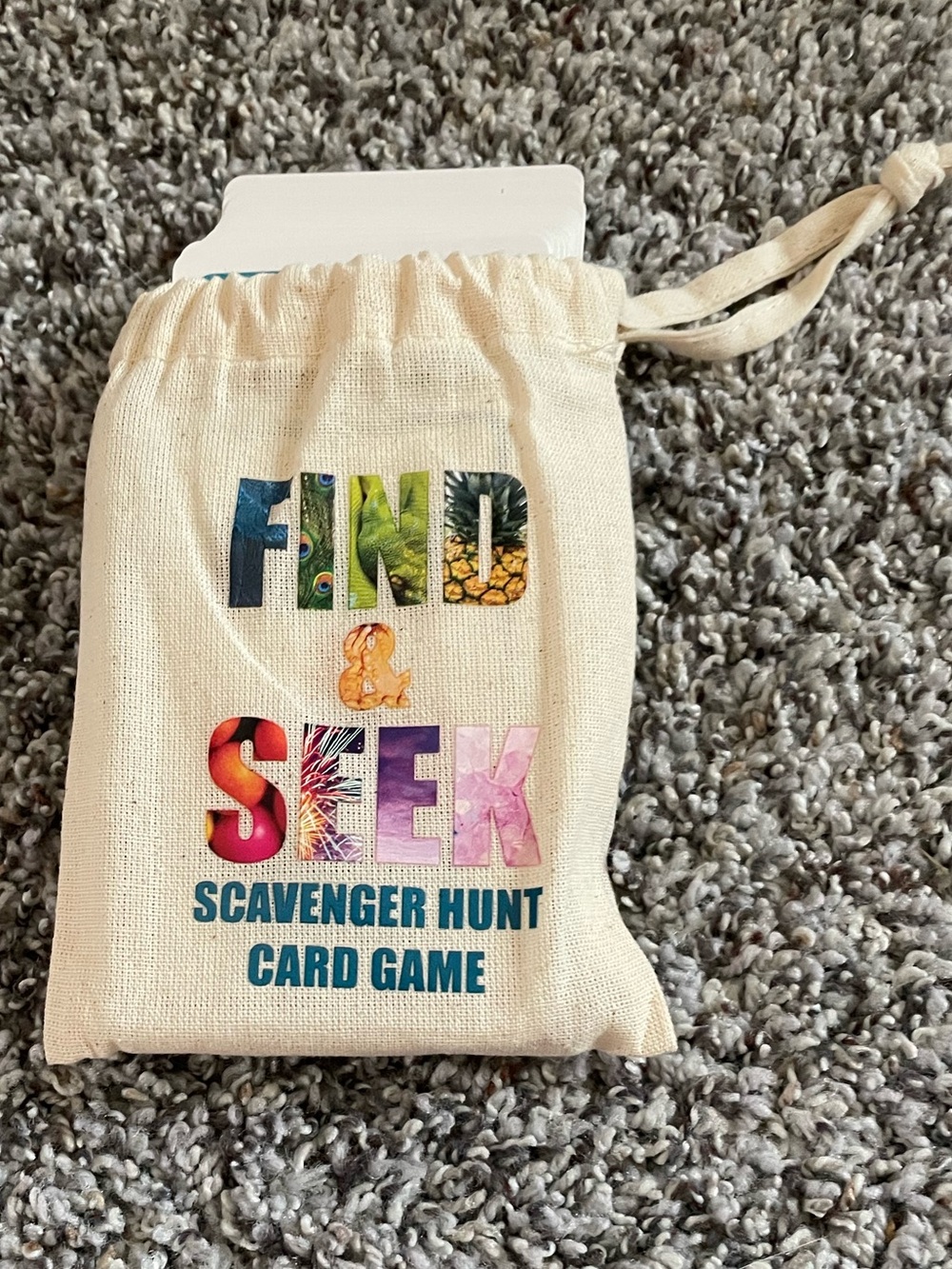 Find & Seek Scavenger Hunt Card Game